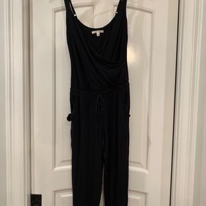 Black jumpsuit.